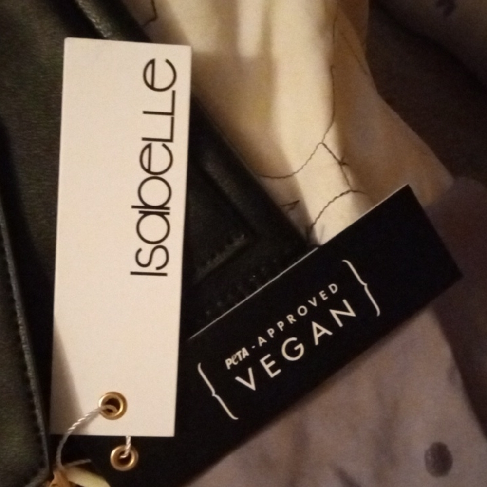 Isabelle vegan crossbody bag leopard interior - Picture 2 of 7